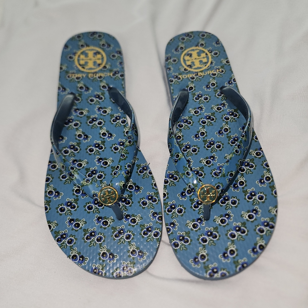 Tori burch flip flops